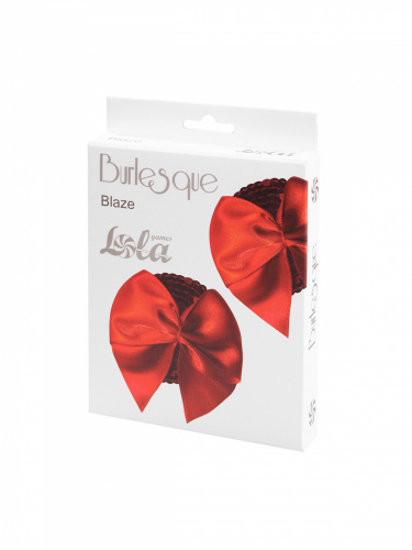 Pasties Burlesque Blaze Red 3637-02lola