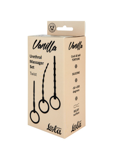 Urethral Massager Set Vanilla Twist 1175-01lola