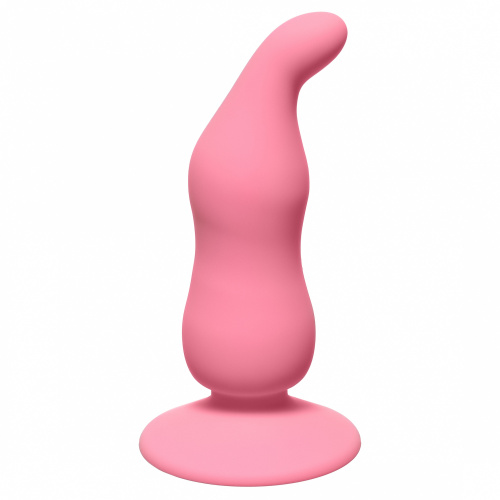 Waved Anal Plug Pink 4104-01lola