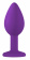 Anal plug Emotions Cutie Small Purple clear crystal 4011-04lola