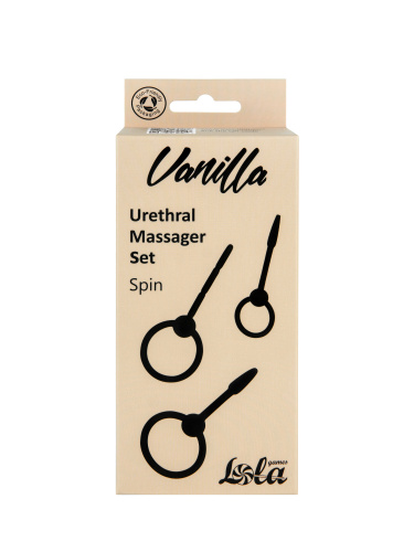 Urethral Massager Set Vanilla Spin 1174-01lola