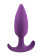 Anal plug with a misplaced centre of gravity Spice it up Delight Ultraviolet 8010-04lola