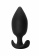 Anal plug with a misplaced centre of gravity Spice it up Insatiable Black 8011-01lola