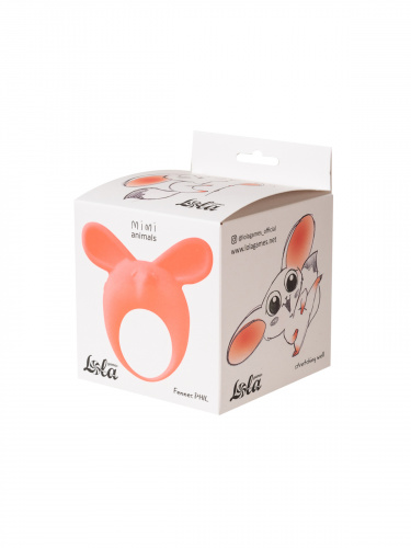 Vibrating cockring Lola Games MiMi Animals Fennec Phil Orange 7000-24lola