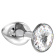 Enlarged Anal Plug Diamond Clear Sparkle XL 4028-02lola