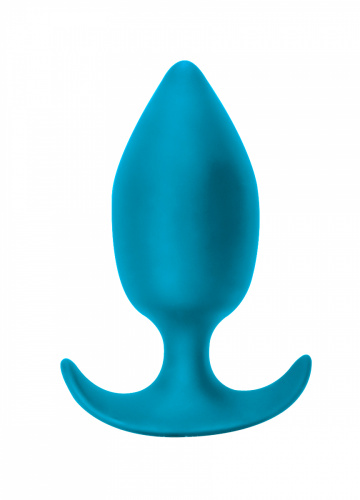 Anal plug with a misplaced centre of gravity Spice it up Insatiable Aquamarine 8011-03lola