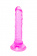 Transparent dildo Intergalactic Orion Pink 7085-01lola