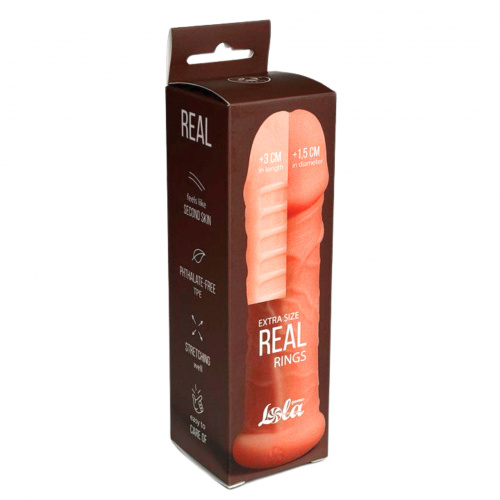 Penis sleeve Real  Extra Size Rings 7013-01lola