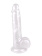 Pearlescent dildo Mabe Pearl White 9901-03lola