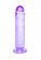 Transparent dildo Intergalactic Distortion Purple 7081-02lola