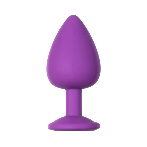 Anal plug Emotions Cutie Large Purple clear crystal 4013-06lola