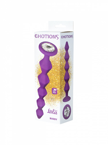 Anal Beads Emotions Buddy purple 1400-03lola