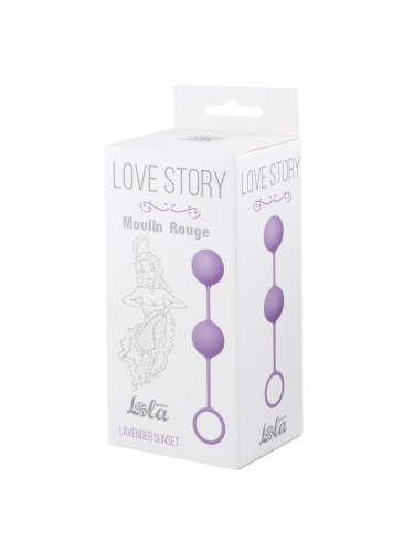 Vaginal Balls Medium Level Love Story Moulin Rouge Purple 3009-04lola