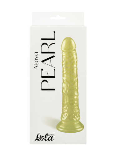 Pearlescent dildo Akoya Pearl Golden 9903-01lola