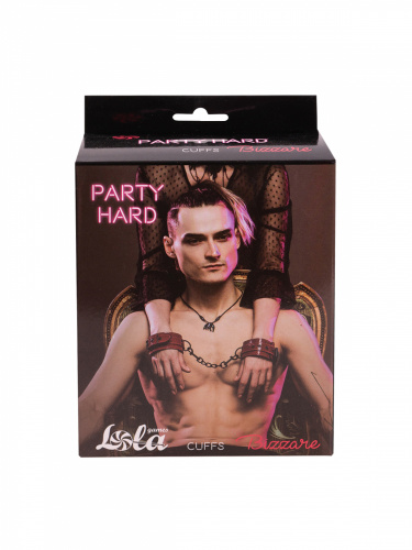 Cuffs Party Hard Bizzare 1099-01lola