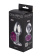 Enlarged Anal Plug Diamond Purple Sparkle XL 4028-01lola