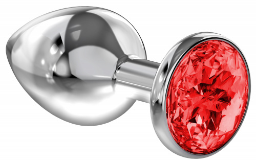 Anal plug Diamond Red Sparkle Large 4010-06lola