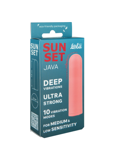 Rechargeable Vibrobullet Java Sunset Orange 9705-03lola