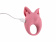 Rechargeable ring for clitoral stimulation MiMi Animals Kitten Kiki Pink 7200-01lola