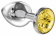 Anal plug Diamond Yellow Sparkle Large 4010-02lola