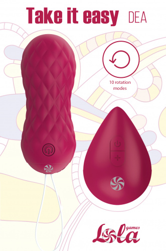 Rotating Vaginal Balls with remote control Take it Easy Dea Wine red 9021-07lola