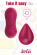 Rotating Vaginal Balls with remote control Take it Easy Dea Wine red 9021-07lola