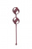 Vaginal balls set Love Story Valkyrie wine red 3013-02lola