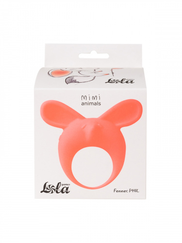 Vibrating cockring Lola Games MiMi Animals Fennec Phil Orange 7000-24lola