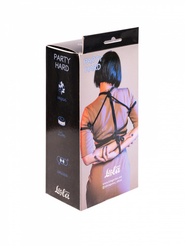 Rope Party Hard Tender Black 1158-01lola