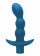 Vibrating Anal Plug Spice it up Naughty Aquamarine 8012-03lola