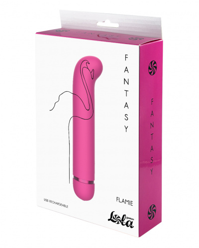 Rechargeable vibrator Fantasy Flamie Pink 7912-02lola