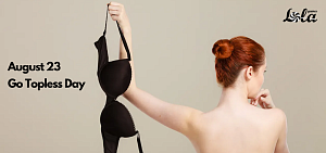 Go Topless Day Banner