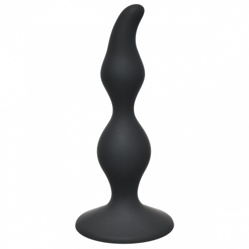 Curved Anal Plug Black 4105-03lola