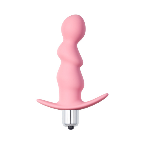 Anal Plug with vibration Spiral Pink (AAA Batteries) 5008-01lola