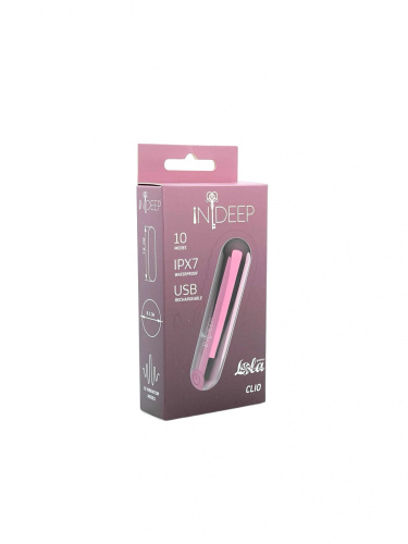 Rechargeable Vibrobullet Indeep Clio Magenta 7705-02indeep