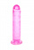 Transparent dildo Intergalactic Distortion Pink 7081-01lola