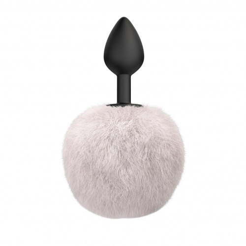 Tail Anal Plug Emotions Fluffy White 4017-01lola