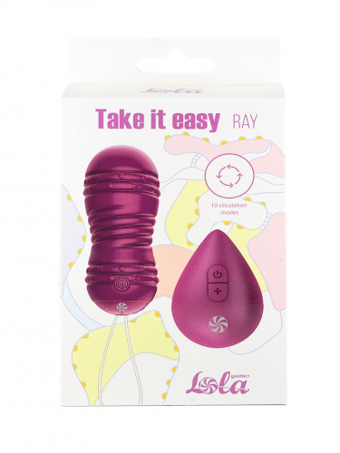 Circulating Vaginal Balls with remote control Take it Easy Ray Purple 9021-11lola
