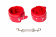 Ankle cuffs Party Hard Eternity Red 1103-02lola