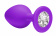 Anal plug Emotions Cutie Small Purple clear crystal 4011-04lola