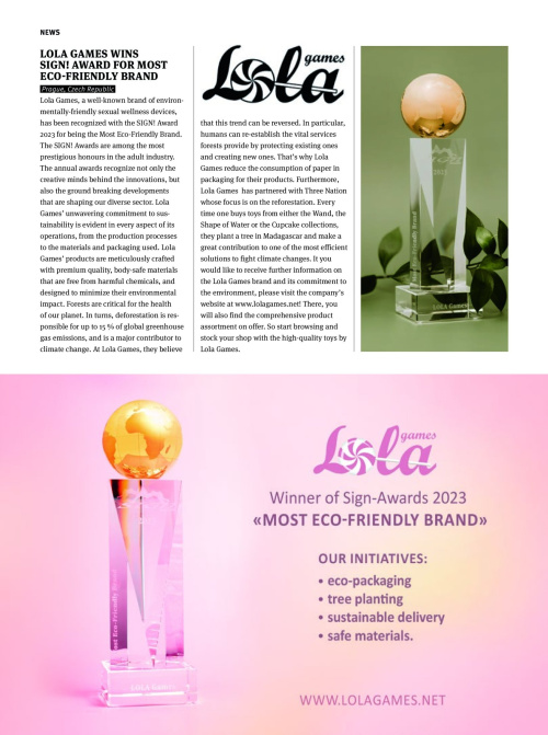 Lola Games Wins SIGN! Most Eco-Friendly Brand